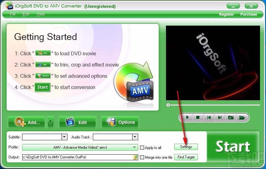 iOrgSoft DVD to AMV Converter,DVD转AMV,视频转换